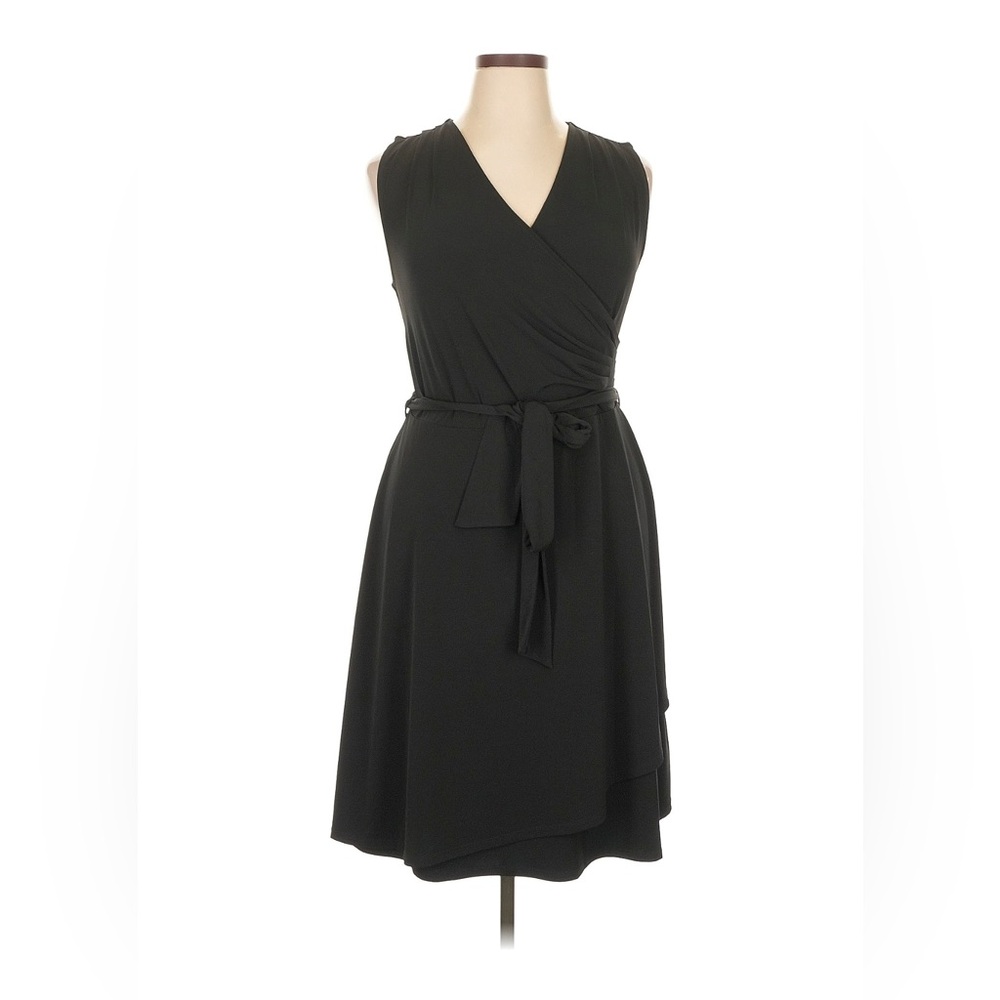 41 Hawthorn Black Asymmetrical Sheath Dress